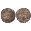 Image 1 : Potosi, Bolivia, cob 8 reales, Philip III, assayer Q, Grade 1, with tag but certificate missing.