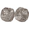 Image 1 : Potosi, Bolivia, cob 8 reales, 1618PAL (rare), Grade 3.
