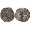 Image 1 : Potosi, Bolivia, cob 8 reales, Philip III, assayer T, Grade-3 quality but Grade 4 on the certificate