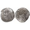 Image 1 : Potosi, Bolivia, cob 8 reales, Philip III, assayer not visible, Grade 1, with original tag but certi