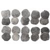 Image 1 : Lot of 10 Potosi, Bolivia, cob 8 reales, Philip II and III, various assayers (where visible), all Gr