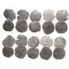 Image 1 : Lot of 10 Potosi, Bolivia, cob 8 reales, Philip II and III, various assayers (where visible), all Gr