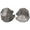 Image 1 : Potosi, Bolivia, cob 4 reales, Philip III, assayer not visible, Grade 2.