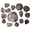 Image 1 : Lot of 15 Mexican cob minors (one 4R, two 2R and twelve 1/2R), Philip IV through Philip V.