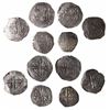 Image 1 : Lot of 6 Mexico City, Mexico, cob 2 reales, Philip II-IV, assayers F and not visible, including one 