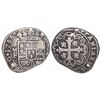 Image 1 : Mexico City, Mexico, klippe 4 reales, 1733MF.