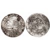 Image 1 : Lima, Peru, cob 4 reales, Philip II, assayer Diego de la Torre, P-4 to left, *-oD to right.