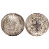 Image 1 : Lima, Peru, cob 4 reales, Philip II, assayer Diego de la Torre, P-4 to left, *-oD to right.