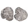 Image 1 : Potosi, Bolivia, cob 8 reales, Philip III, assayer T (ca. 1620).