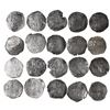 Image 1 : Lot of 10 Potosi, Bolivia, cob 8 reales, Philip III, assayers Q, M and T (where visible).