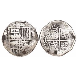 Potosi, Bolivia, cob 4 reales, (161)8T, rare.