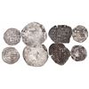 Image 1 : Lot of 4 Potosi, Bolivia, cob minors (one 4R and three 2R) of Philip III and IV, assayers not visibl