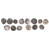 Image 1 : Lot of 7 Potosi, Bolivia, cob 1/2R, Philip II through Philip IV, various assayers (where visible).