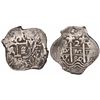 Image 1 : Potosi, Bolivia, cob 2 reales, 1680V.