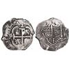 Image 1 : Potosi, Bolivia, cob 2 reales, 1680V.