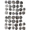 Image 1 : Large lot of 22 Potosi, Bolivia, cob 2 reales: 1655E (2), 1669E, 1695VR, 1698(F), 1702Y, 1717Y, 1723