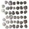 Image 1 : Large lot of 20 Potosi, Bolivia, cob 2 reales: 1664E, 1708Y, 1727Y, 1728M, 1737E, 1741P, 1745q, 1748