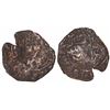 Image 1 : Santo Domingo, Dominican Republic, copper 4 maravedis, Charles-Joanna, assayer F, with key counterma