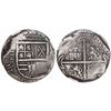 Image 1 : Bogota, Colombia, cob 4 reales, Philip IV, assayer R below denomination IIII to left, castles and li