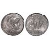 Image 1 : Roman Republic, AR denarius, ca. 207 BC.