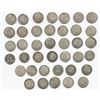 Image 2 : Large lot of 39 Potosi, Bolivia, bust 1 reales, Charles III through Ferdinand VII, various dates.