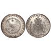 Image 1 : Brazil (Rio mint), 960 reis, Pedro I, 1824-R, struck over a Santiago, Chile, "volcano" peso (rare ho