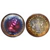 Image 1 : British Columbia, Canada, specimen 1 dollar, 1971, encapsulated PCGS SP67 with WINGS gold sticker, e