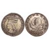 Image 1 : Bogota, Colombia, 1 real, 1821JF, mintmark BA with • below A.