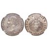 Image 1 : Bogota, Colombia, 20 centavos, 1874, "GRAM. 5" variety, encapsulated NGC AU 58, with WINGS silver st