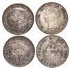 Image 1 : Lot of 2 Colombian 20 centavos, 1884, mints of Bogota and Medellin.