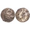 Image 1 : Popayan, Colombia, 1/4 decimo 1866, blunt stars.