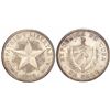 Image 1 : Cuba, 1 peso, 1915, high-relief star.