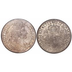France (Paris mint), ecu, Louis XIV, 1711-A, encapsulated NGC AU 58, tied for finest known in NGC ce