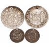 Image 1 : Lot of 2 Guatemala pillar minors (2R and 1/2R) of 1759P (Ferdinand VI).