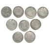 Image 2 : Lot of 9 Guatemala bust 4 reales, Charles III through Ferdinand VII, dates as follows: 1772P, 1780P,