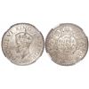 Image 1 : India (British), 1 rupee, George VI, 1938, dot mintmark at bottom on reverse, encapsulated NGC MS 62