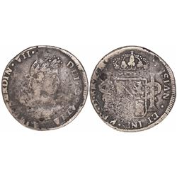 Durango, Mexico, bust 8 reales, Ferdinand VII, 1813RM.