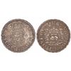 Image 1 : Lima, Peru, pillar 1/2 real, Ferdinand VI, 1756JM.