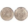Image 1 : Lima, Peru, bust 8 reales, Ferdinand VII transitional ("imaginary bust"), 1811JP, encapsulated NGC A