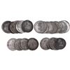 Image 1 : Large lot of 24 Lima, Peru, bust 2 reales, Charles III through Ferdinand VII, dates as follows: 1774