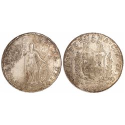 Cuzco, Peru, 8 reales, 1828G.