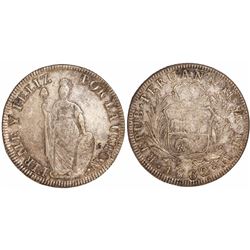 Lima, Peru, 8 reales, 1832MM.