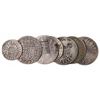 Image 1 : Lot of 7 Spanish milled "pistareen" minors of Philip V and Ferdinand VI: six 2R and one 1R (various 