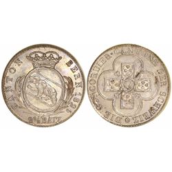 Bern, Switzerland, 2-1/2 batzen, 1826, encapsulated PCGS MS65 (old green tag).