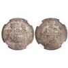Image 1 : Caracas, Venezuela, 2 reales, Ferdinand VII, "1818" date (struck in 1830, the date rendered with 1R-