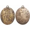 Image 1 : Guayaquil, Ecuador, large gilt-silver uniface religious medallion, Seminario de Guayaquil (Jesuit se