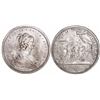 Image 1 : Mexico City, Mexico, large silver medal, 1793, Queen Maria Luisa / Royal Order of Noble Ladies.