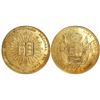 Image 1 : Lima, Peru, gold 8E-sized proclamation medal, 1834, Constitution, very rare. Ex-Eliasberg.