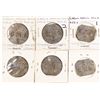 Image 1 : Set of 3 Santo Domingo, Dominican Republic, base-metal token 1, 2 and 5 cents, "CMM" (Carlos Manuel 