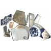 Image 1 : Lot of porcelain and pottery shards, plus a tiny lead musketball.